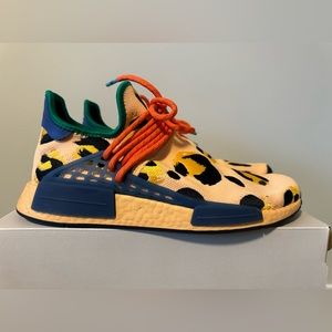 Adidas Pharrell x NMD Human Race ‘Animal Print - Pulse Amber’ Size 10